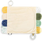 Tan and Blue Activity Blankie