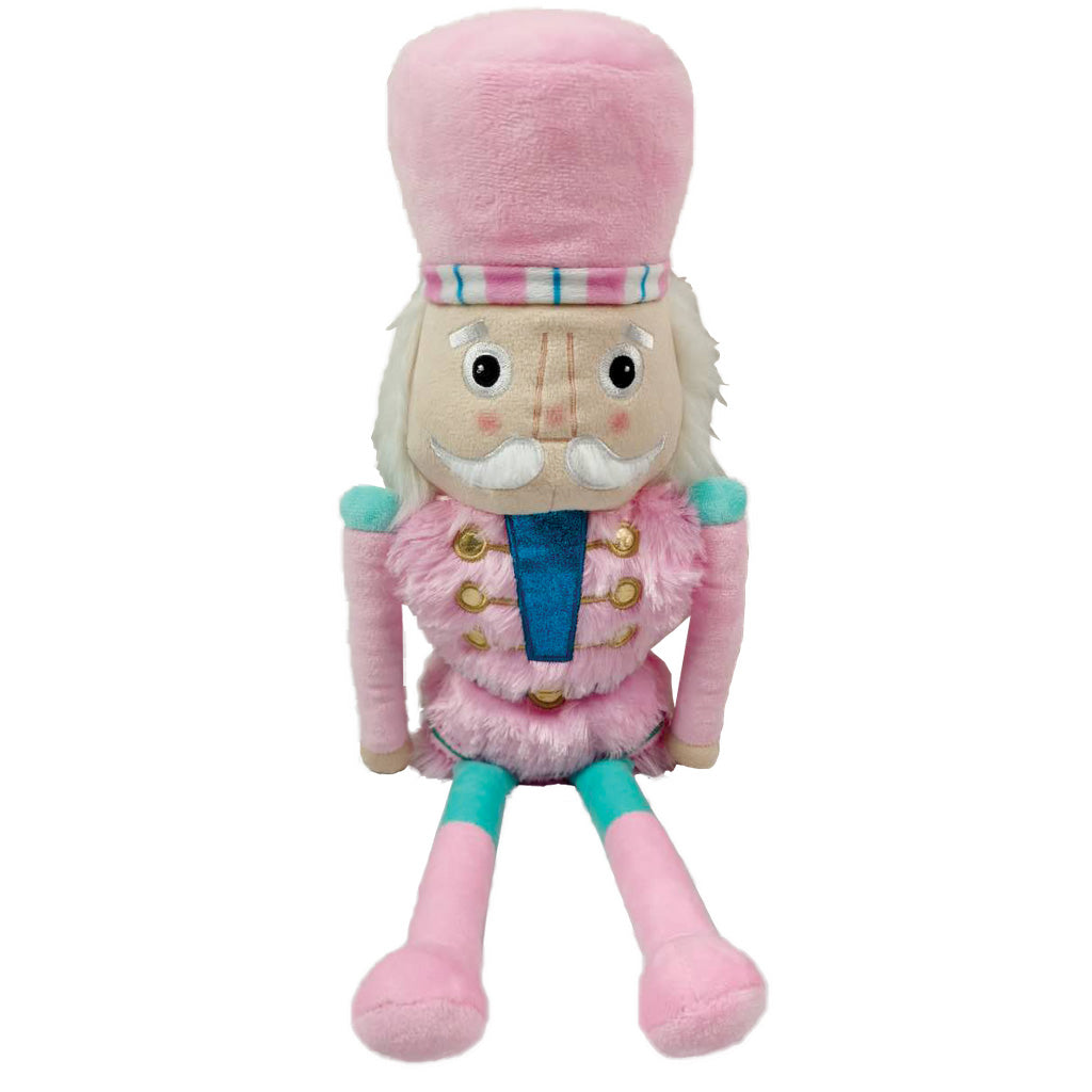 Pink Nutcracker Furry and Fleece Plush
