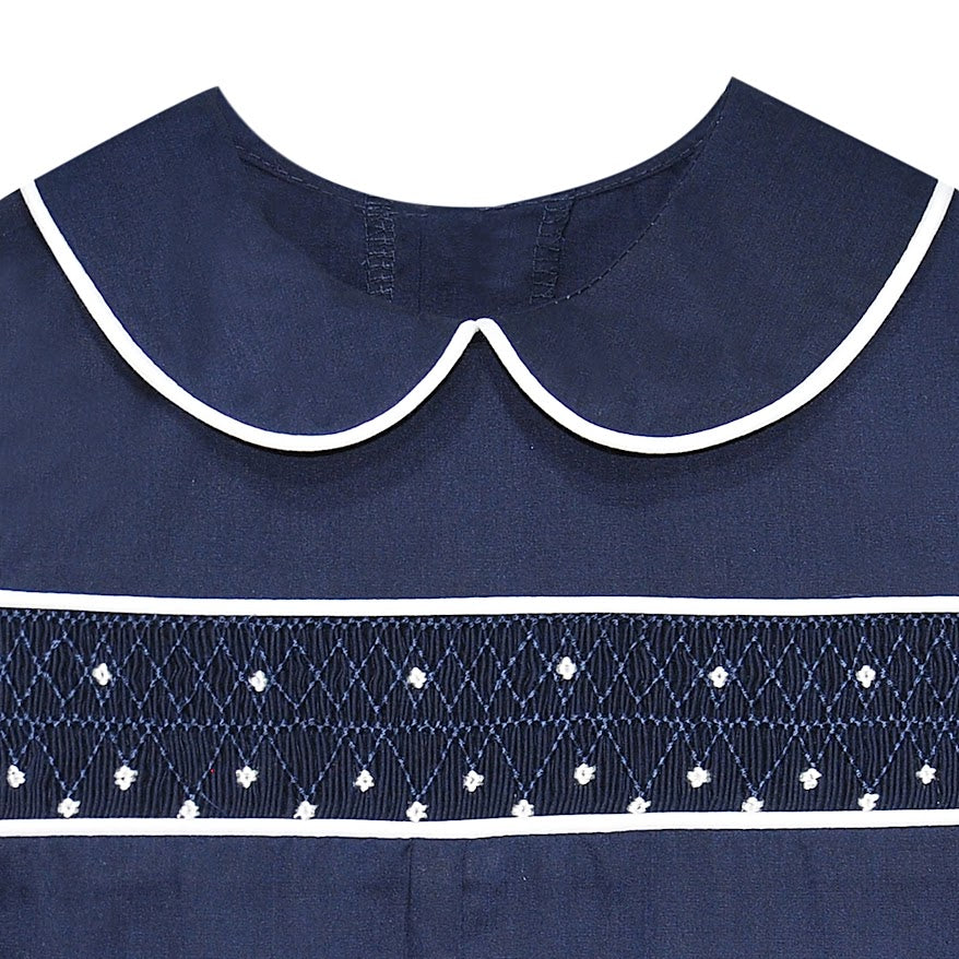 Navy Williams Romper