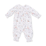 Enchanted Woodland Smocked L/S Romper