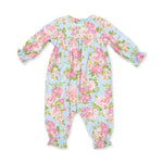 Angeline Floral Smocked L/S Romper