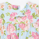 Angeline Floral Smocked L/S Romper