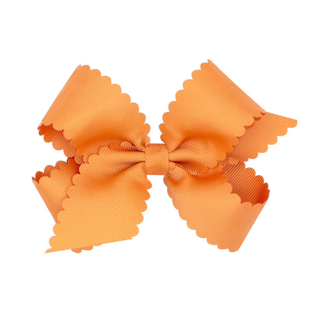 Medium Grosgrain Bow w/ Scallop Edge