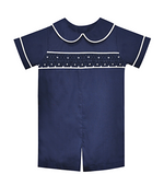 Navy Williams Romper