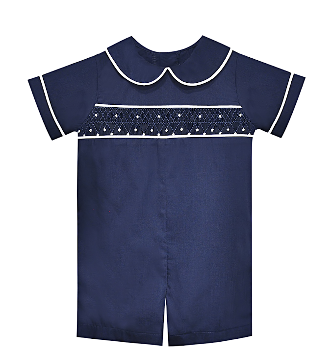 Navy Williams Romper