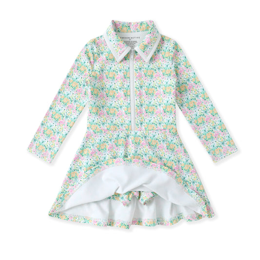 Floral Bloom L/S Tennis Dress