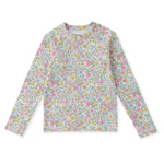 Boho Floral Top w/Finger Hole