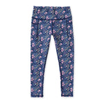 Navy Ditsy Floral Active Legging