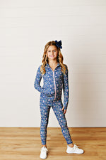 Navy Ditsy Floral Active Legging