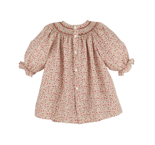Red Mulberry Floral Bishop