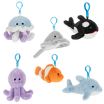 Clip'n Carry Sealife Cuddlers Keyclip
