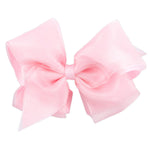 King Organza/Grosgrain Overlay Bow