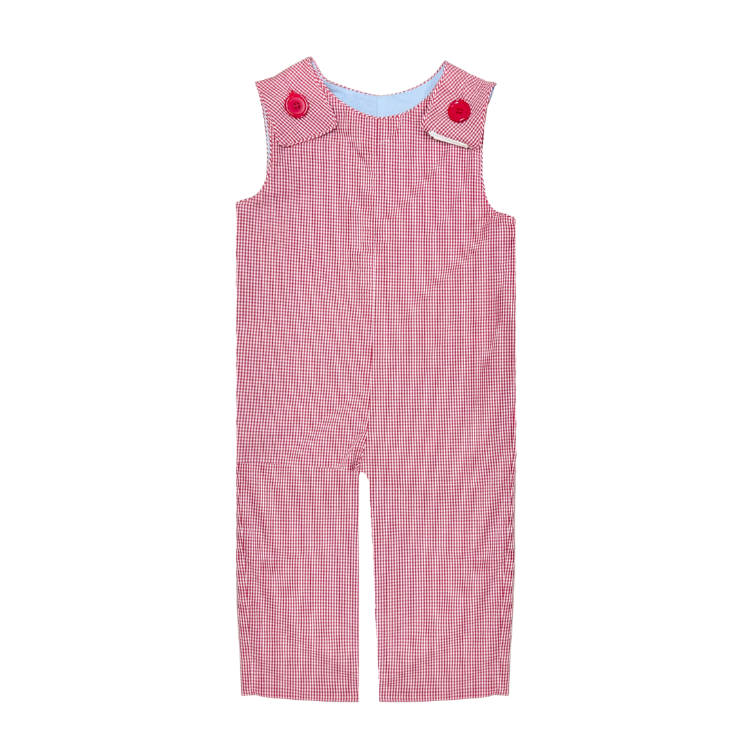 Santa Face Embroidered Reversible Longall