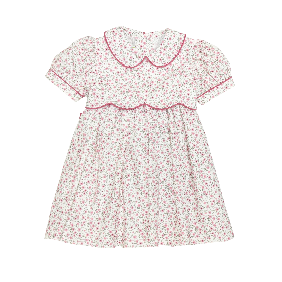 Tiny Roses Garden Print Hailey Dress