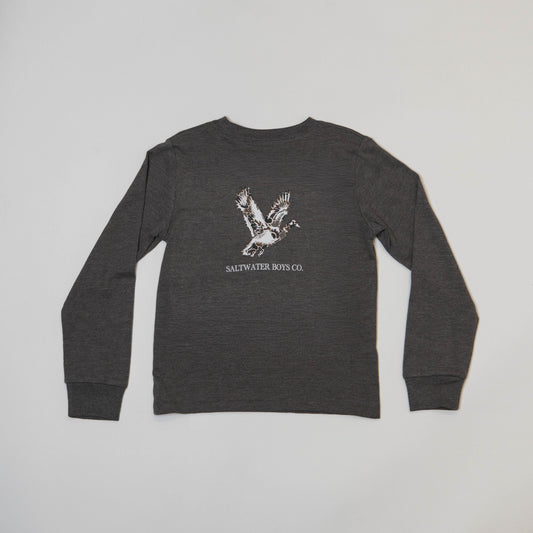 Camo Duck Graphic LS Tee