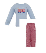 Pre-Order Firetruck Pant Set