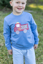 Fire Truck French Terry Pullover
