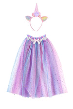 Rainbow Unicorn Cape & Headband