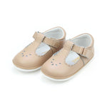 Dottie Scalloped Perforated Maryjane Latte
