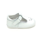 Dottie Scalloped Perforated Maryjane White