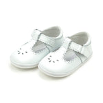 Dottie Scalloped Perforated Maryjane White