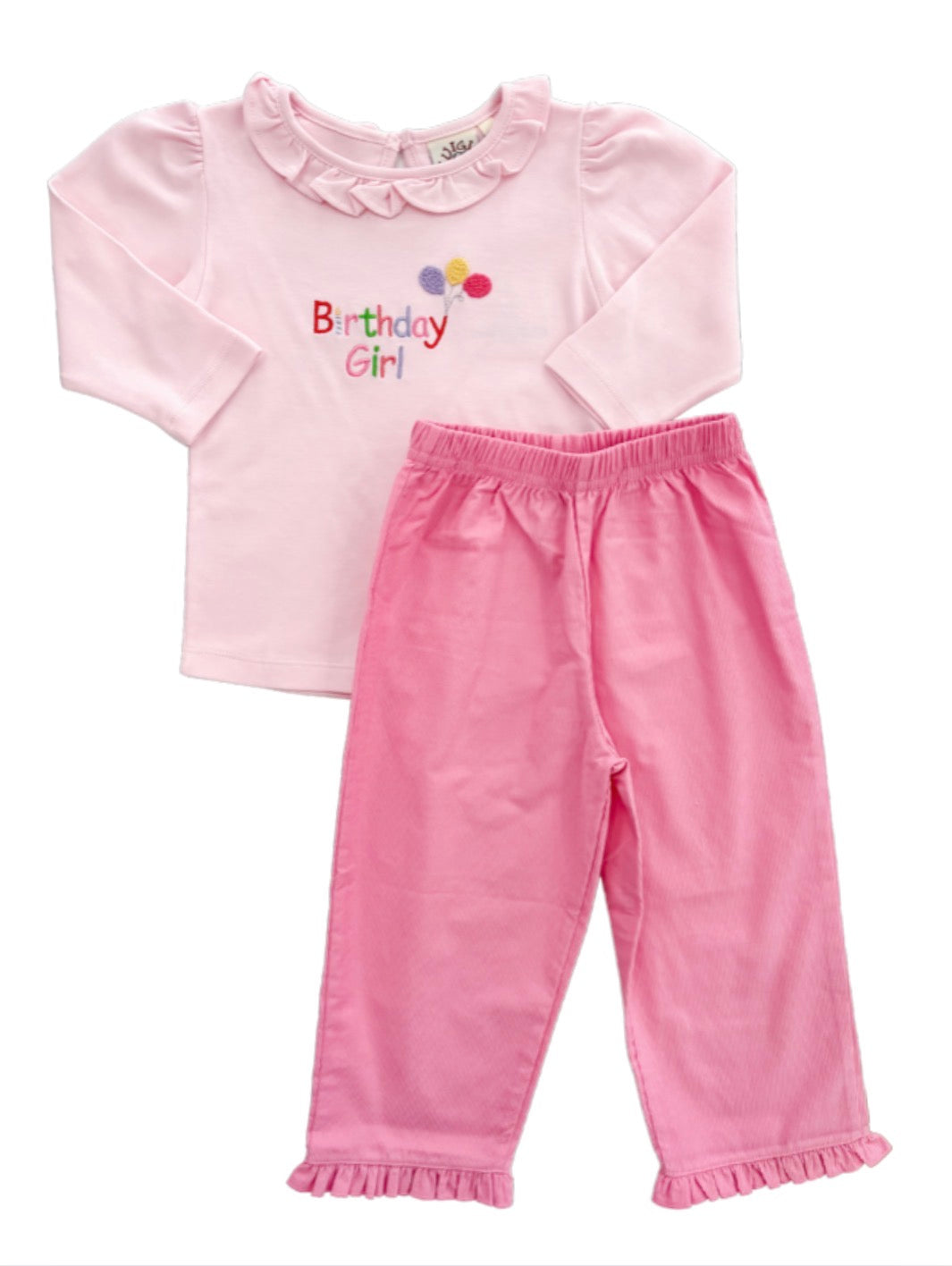 Birthday Girl Pant Set