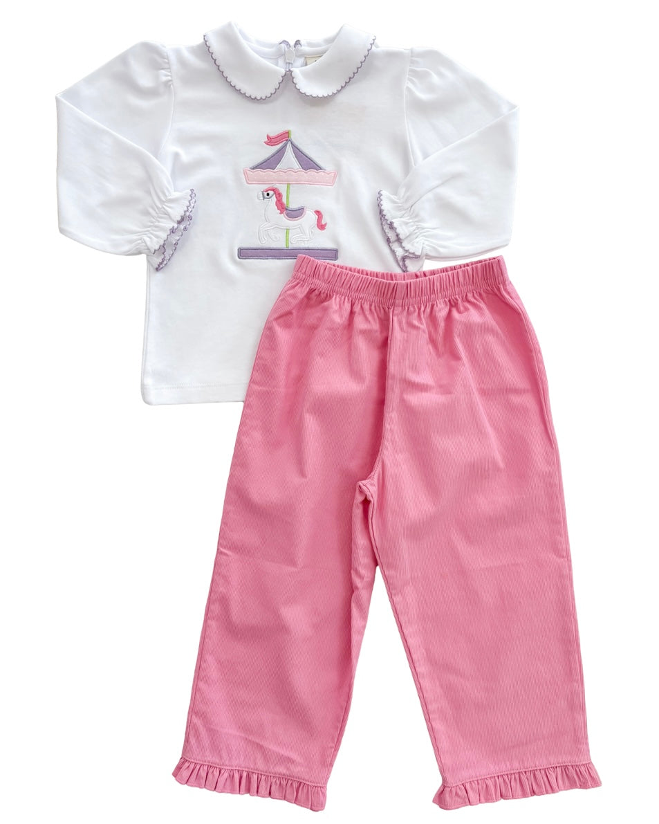 Carousel Ruffle Pant Set