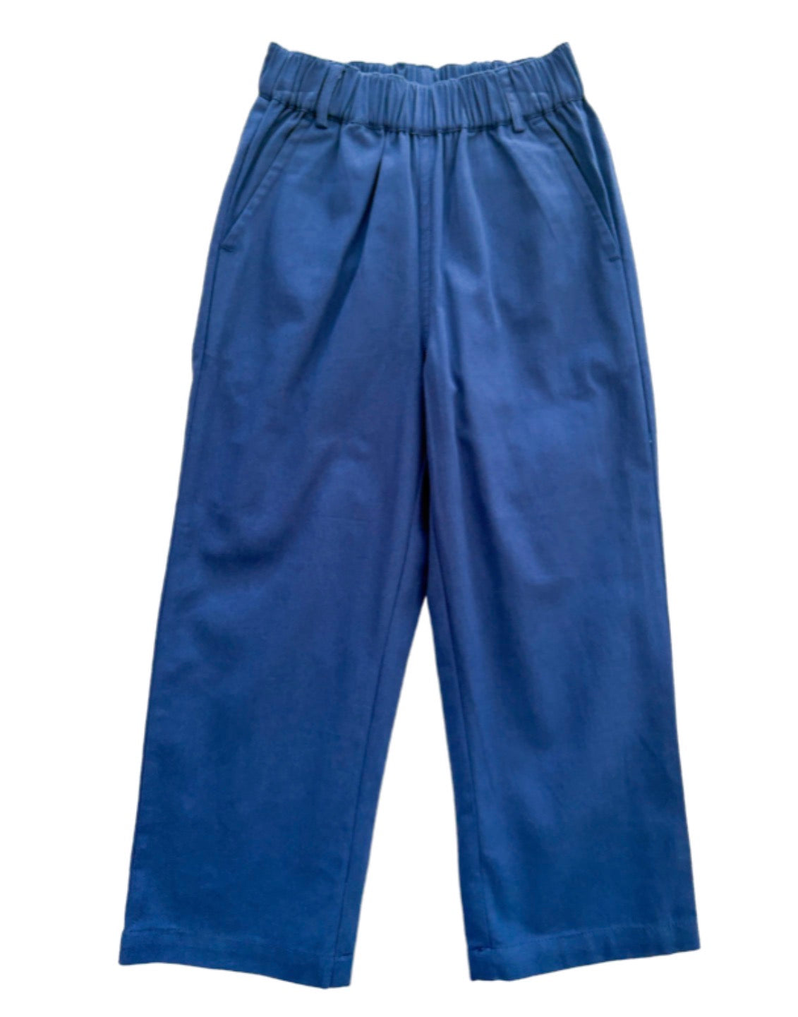 Navy Elastic Pants