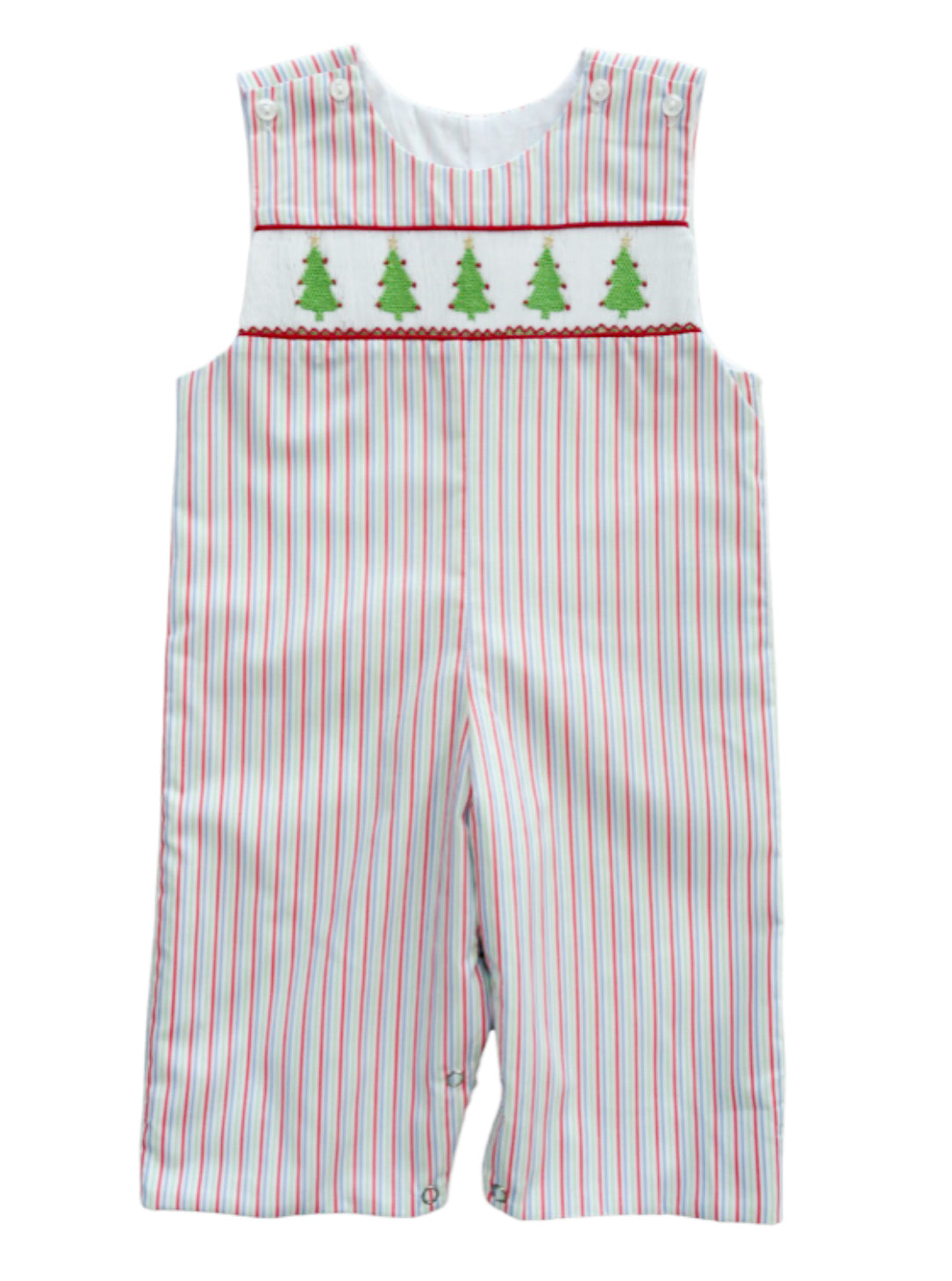 Christmas Tree Smocked Longall