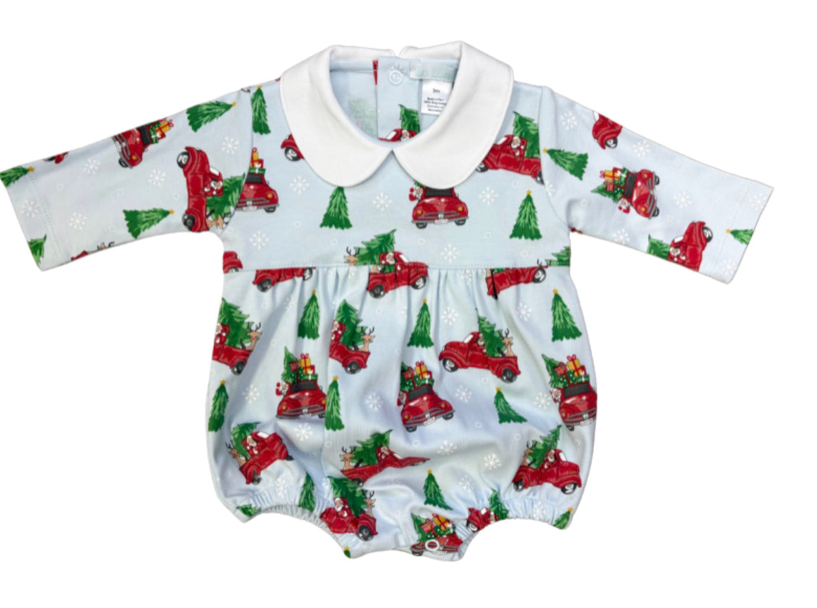 Christmas Tree Pima Boy Bubble