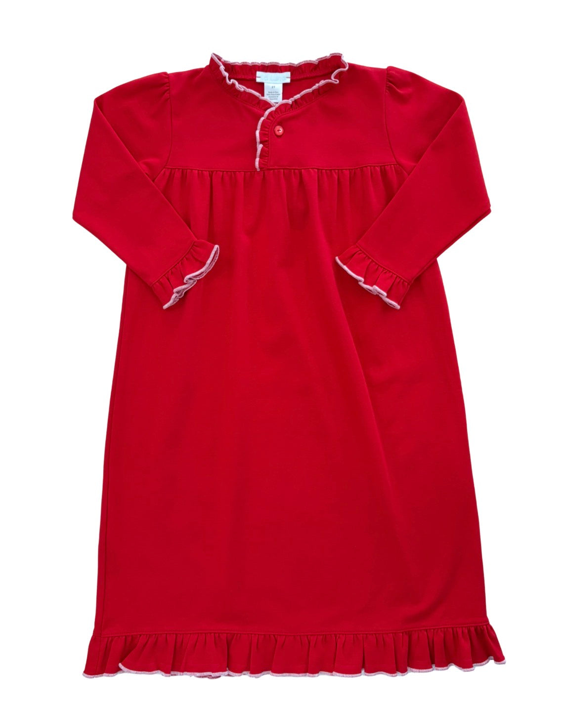 Red Pima Gown
