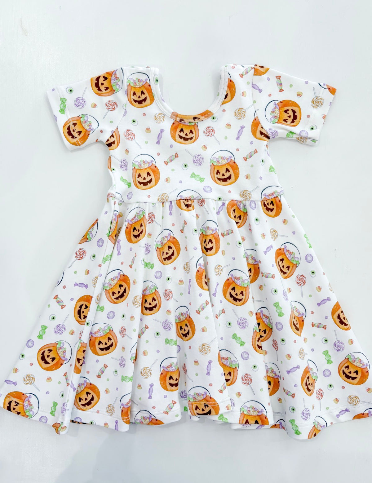 No Tricks, Just Treats Organic Cotton Dress