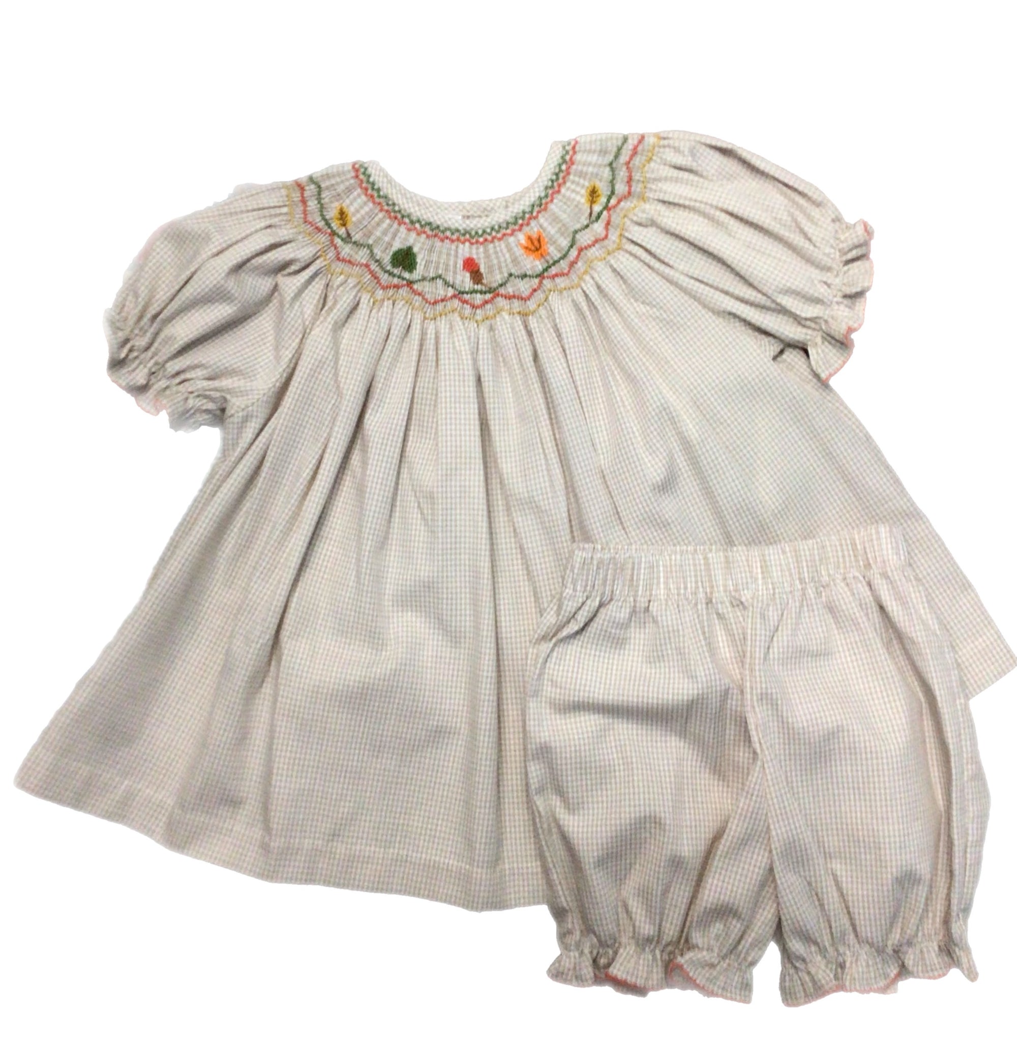 Atale Smocked Bloomer Set