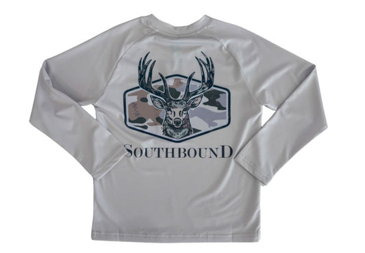 Camo Deer L/S Performance Tee