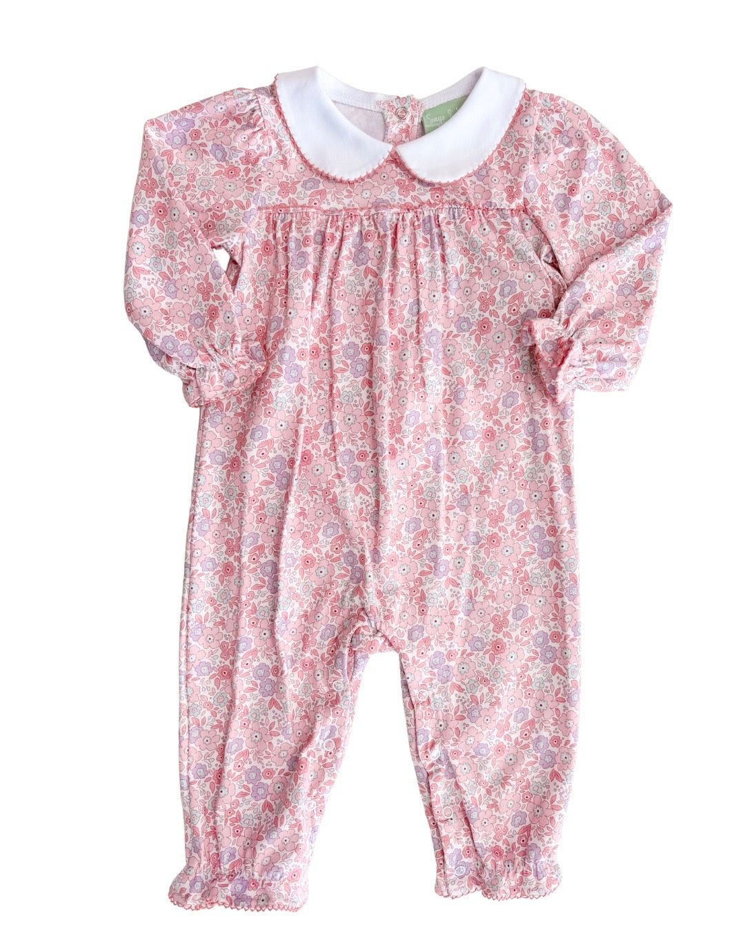 Mauve Floral Peter Pan Bubble