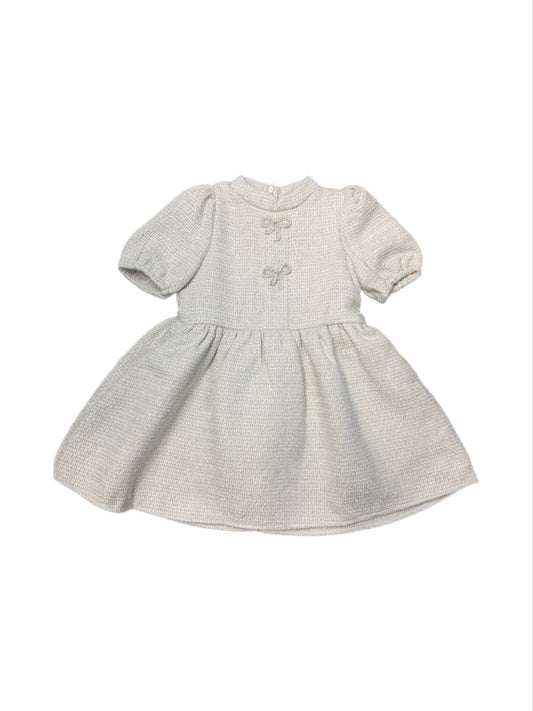 Ivory Tweed Dress