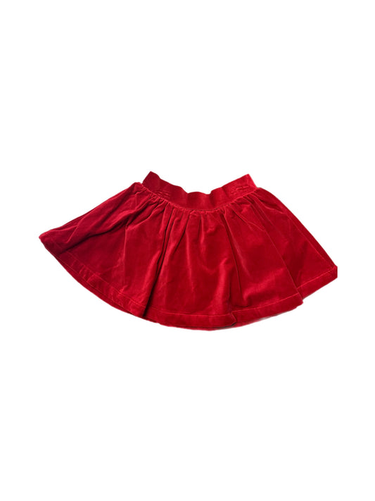 Red Velvet Skirt