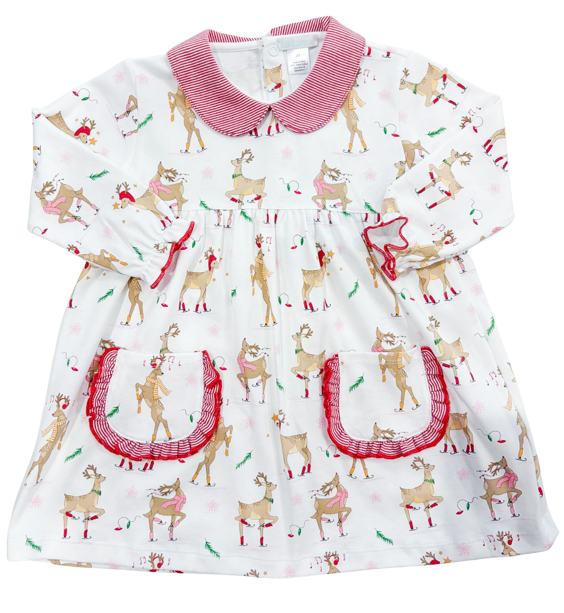 Reindeer Pima Pocket Dress
