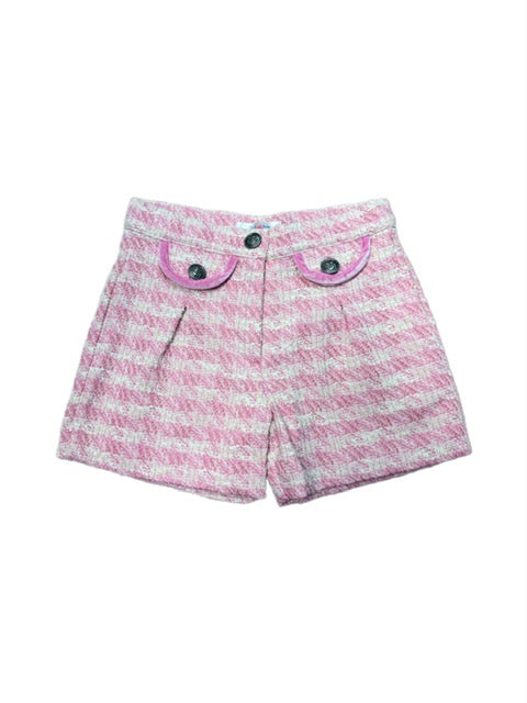 Pink Tweed Shortie