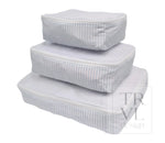 Pimlico Stripe Blue 3PC Packing Squad Packing Cubes