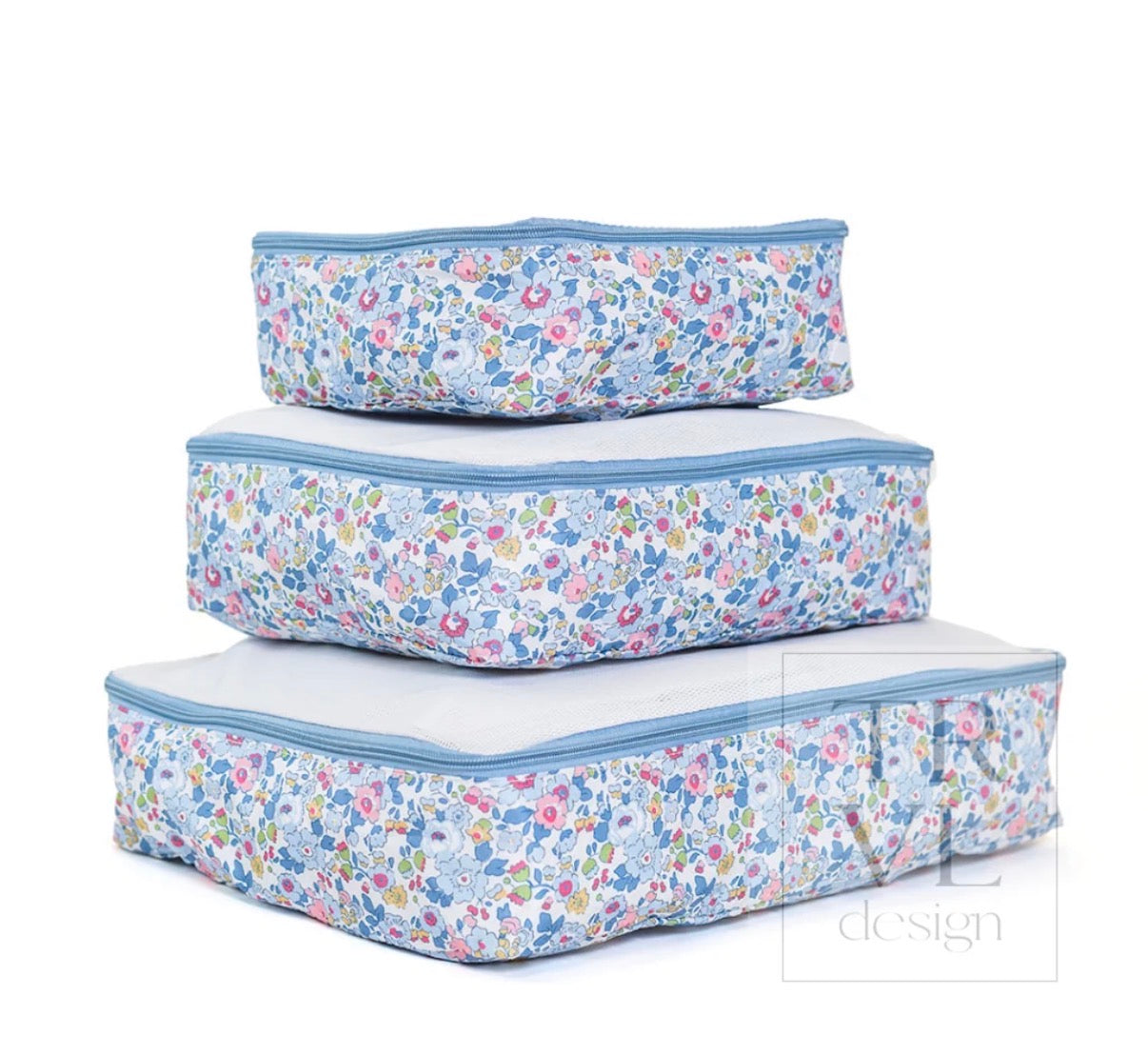 Bridgehampton Floral 3PC Luxe Packing Squad