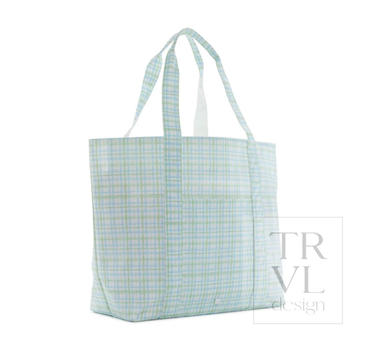 Classic Plaid Green XL Jumbo Tote