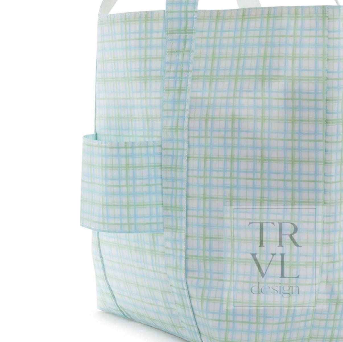 Classic Plaid Green XL Jumbo Tote