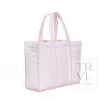Pimlico Stripe Pink Quilted Go Go Tote