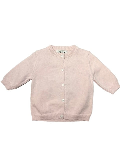 Pink Classic Cardigan