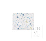 Coastal Tides Large Roadie Zip Pouch