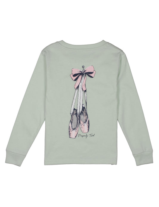 Ballet Mint Girl's LS Tee