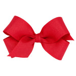 Small Solid Grosgrain Basic Bow
