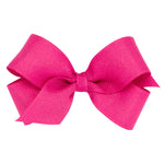 Small Solid Grosgrain Basic Bow