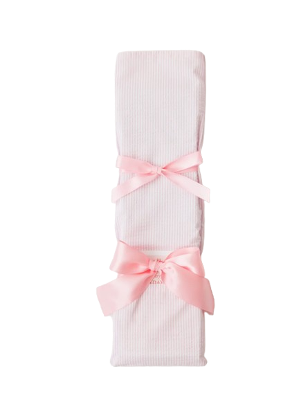 Pink Seersucker Keepsake/Birthday Knife